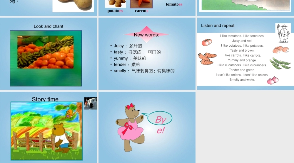 四年级英语下册 Unit 6(4)课件 人教PEP