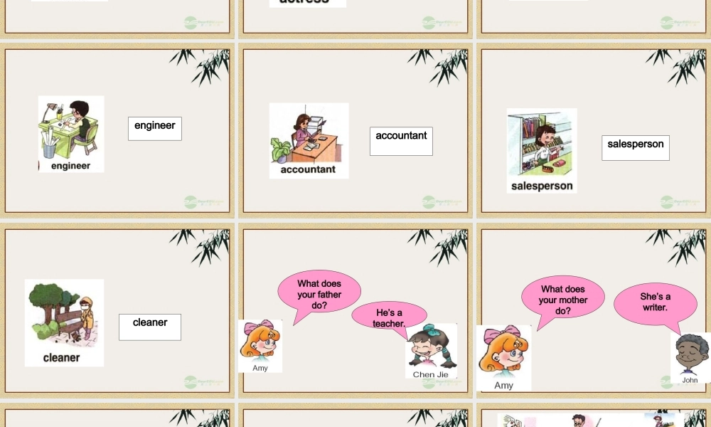 四年级英语上册 Unit 8课件 人教新起点