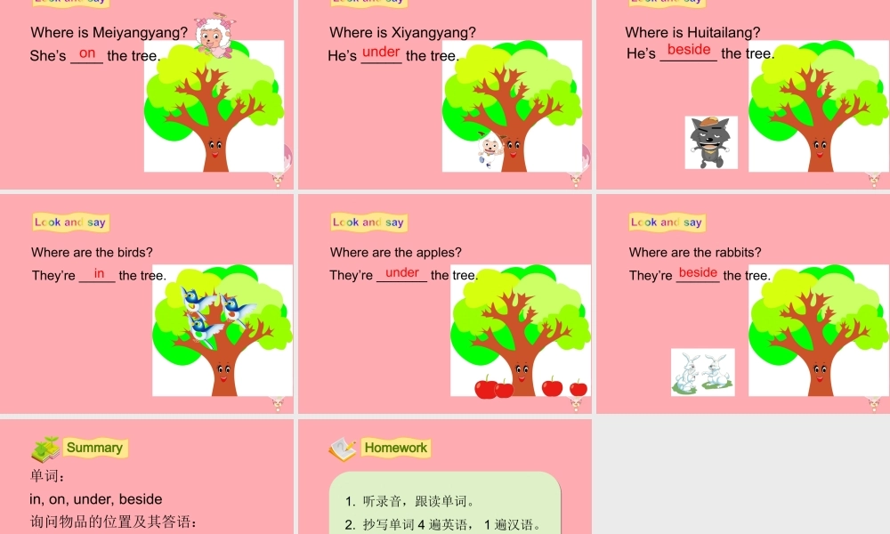 四年级英语上册 Unit 9 At home（第1课时）课件 牛津上海版-牛津上海版小学四年级上册英语课件