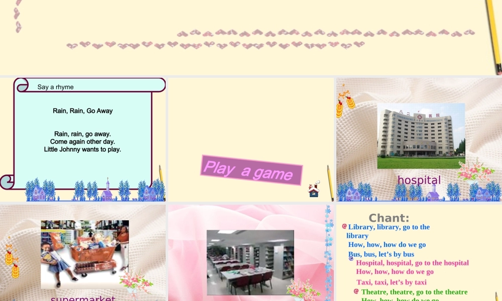 四年级英语下册 Unit 6(9)课件 苏教牛津版