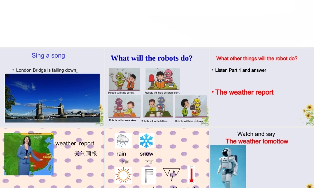四年级英语下册 Module 4 Unit 2 Will it be hot in Haikou教学课件 外研版（三起）-外研版小学四年级下册英语课件