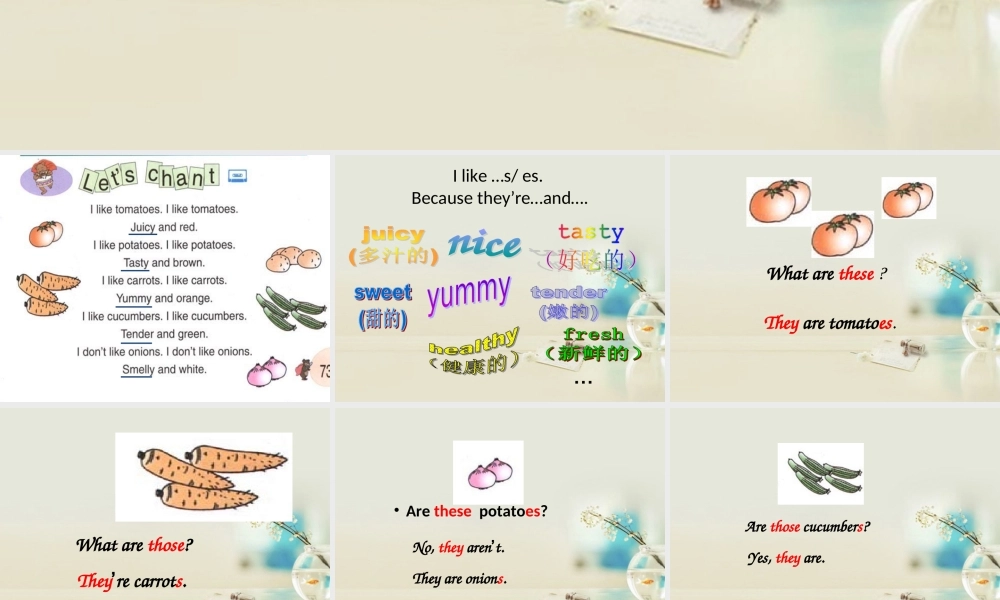 四年级英语下册 Unit 6(32)课件 人教PEP