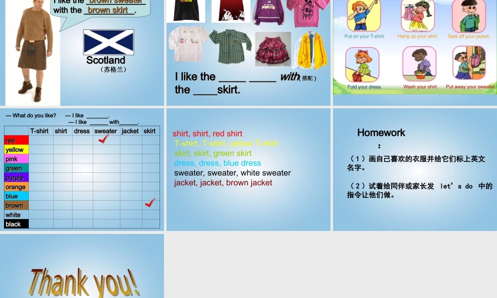 四年级英语下册 Unit 3(18)课件 人教PEP