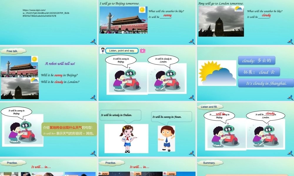 四年级英语下册 Module 4 Unit 2 Will it be hot in Haikou课件 外研版（三起）-外研版小学四年级下册英语课件