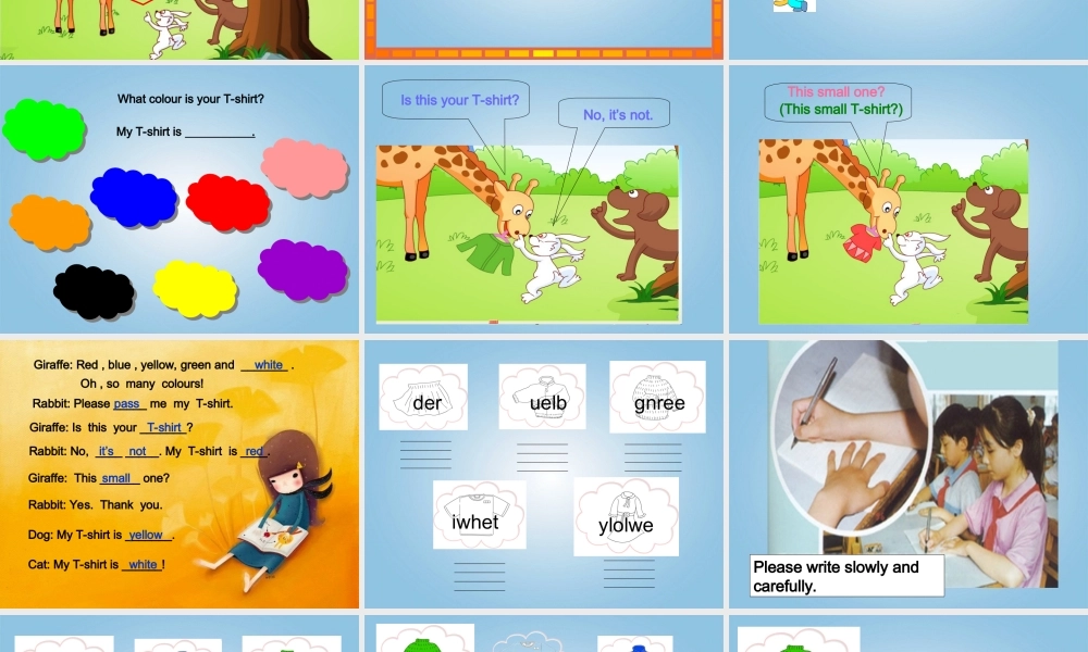 四年级英语下册 Unit 3(20)课件 人教PEP