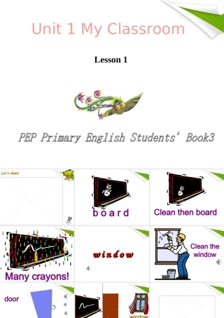 四年级英语上册 unit1 Lesson1课件 人教版PEP