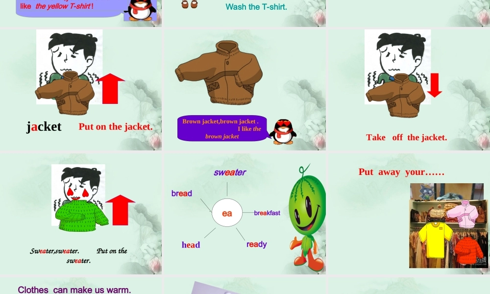 四年级英语下册 Unit 3（22）课件 人教PEP