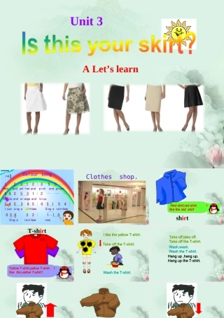 四年级英语下册 Unit 3（22）课件 人教PEP