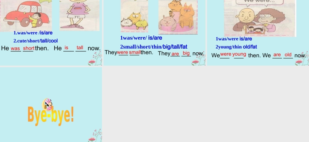 四年级英语下册 Module 5 Unit 1 I was two then教学课件 外研版（三起）-外研版小学四年级下册英语课件