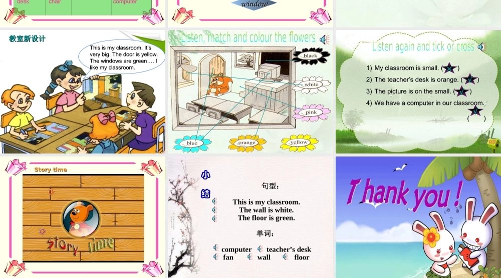 四年级英语上册 unit1 Lesson4课件 人教版PEP