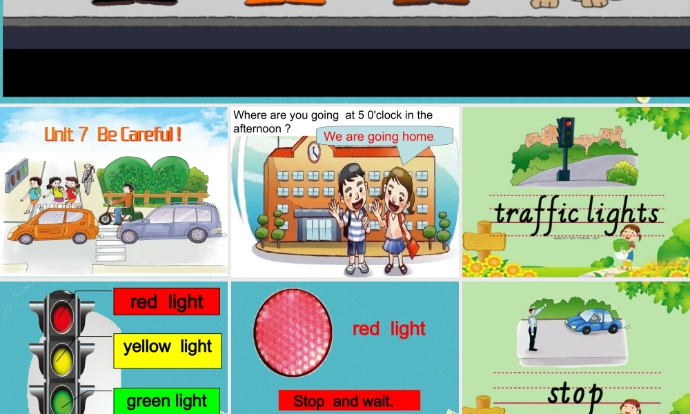 四年级英语下册 Unit 7 Be Careful课件 陕旅版-陕旅版小学四年级下册英语课件