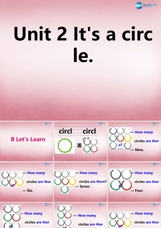 四年级英语上册 Unit2 It’s a circle课件2 （新版）湘少版