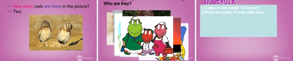 四年级英语上册 Unit 6 Meet my family 第一课时课件 人教PEP