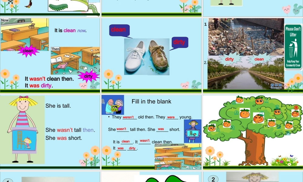 四年级英语下册 Module 5 Unit 2 They were young（2）教学课件 外研版（三起）-外研版小学四年级下册英语课件