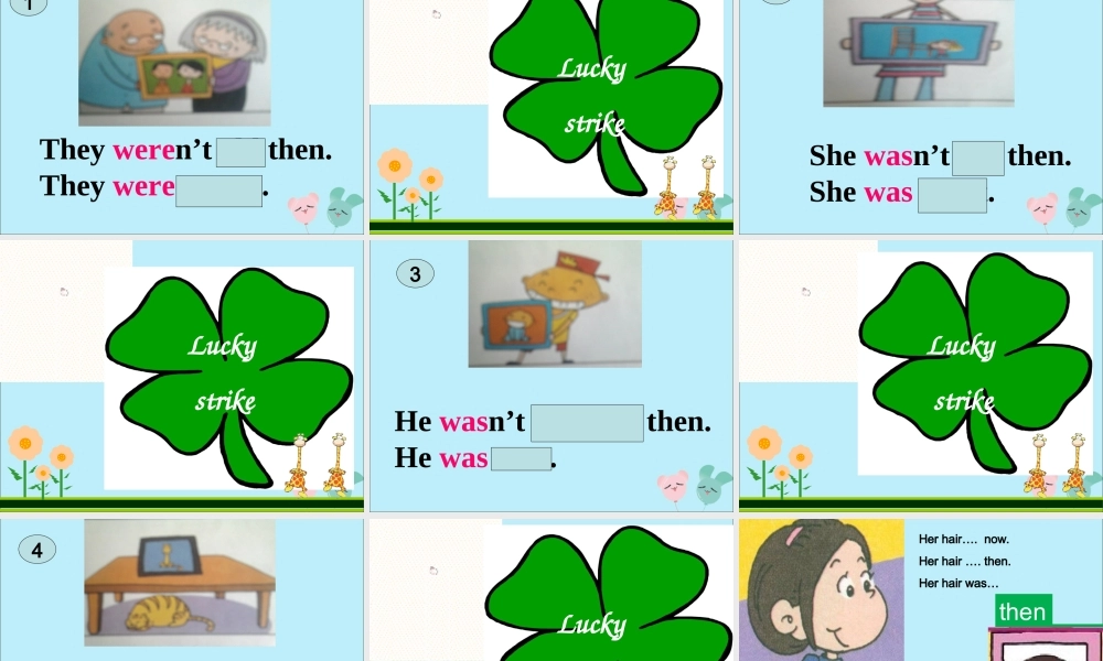 四年级英语下册 Module 5 Unit 2 They were young（2）教学课件 外研版（三起）-外研版小学四年级下册英语课件