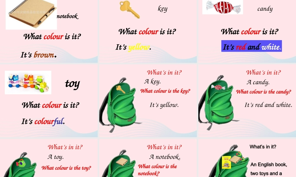 四年级英语上册 Unit2 My schoolbag第四课时课件 人教PEP版-人教PEP小学四年级上册英语课件