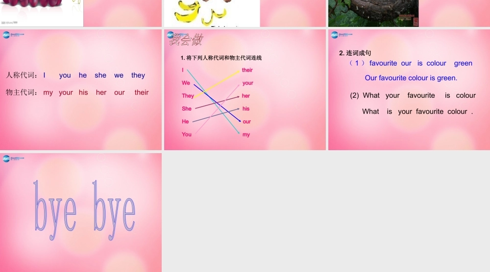 四年级英语下册 Unit 4 lesson 25 my favourite colours课件 冀教版（三起）-冀教版小学四年级下册英语课件