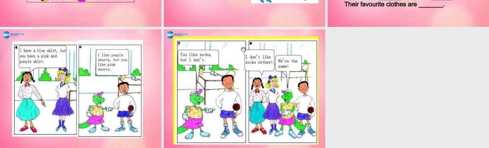 四年级英语下册 Unit 4 Lesson 26 My Favourite Clothes课件 冀教版（三起）-冀教版小学四年级下册英语课件