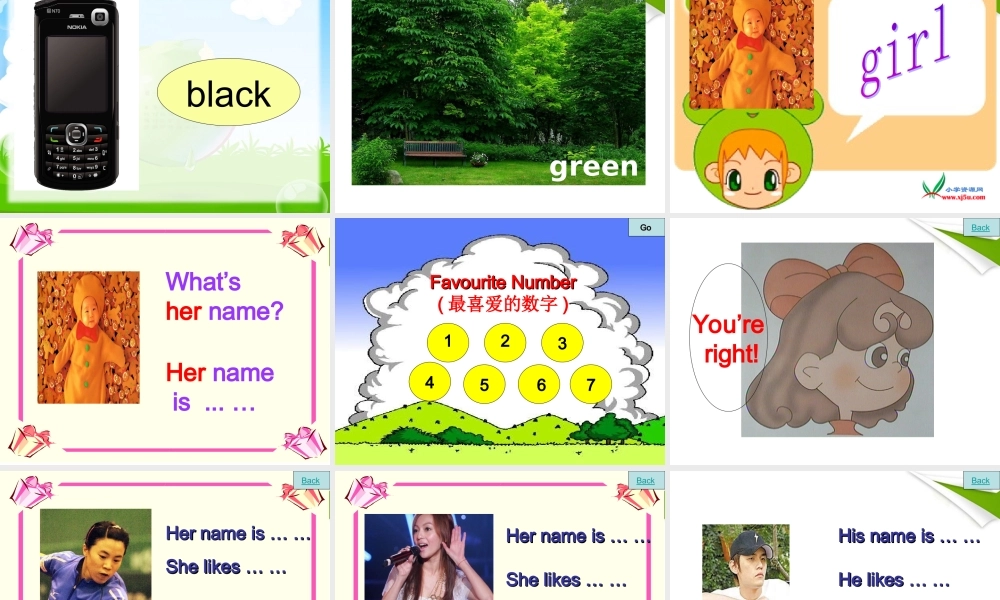 四年级英语上册 Unit3 B Let's talk课件 人教版PEP