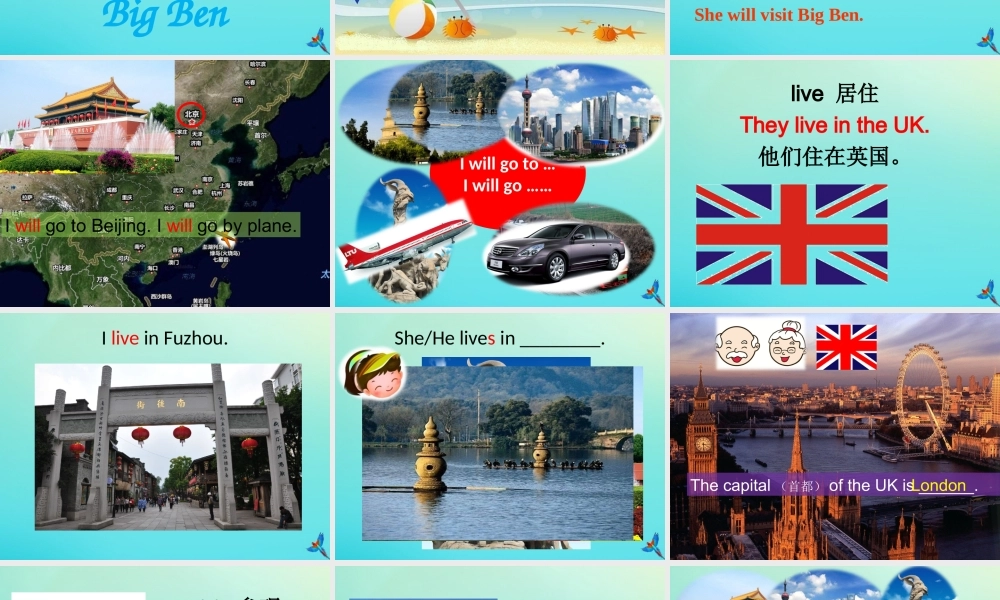 四年级英语下册 Unit 8 Summer Vacation Part A课件2 闽教版（三起）-闽教版小学四年级下册英语课件