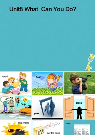 四年级英语下册 Unit 8 What Can You Do pa课件 陕旅版-陕旅版小学四年级下册英语课件