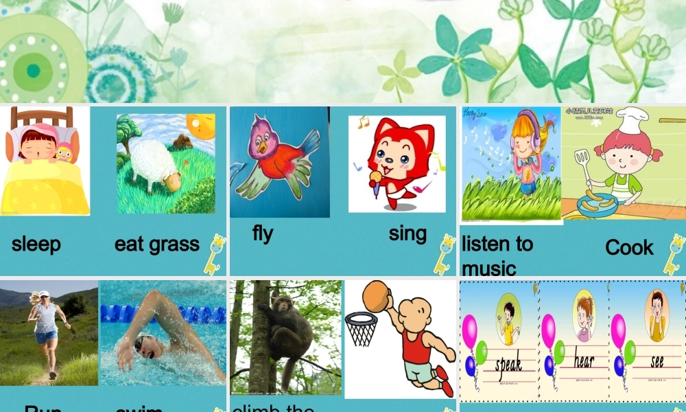 四年级英语下册 Unit 8 What Can You Do pa课件1 陕旅版-陕旅版小学四年级下册英语课件