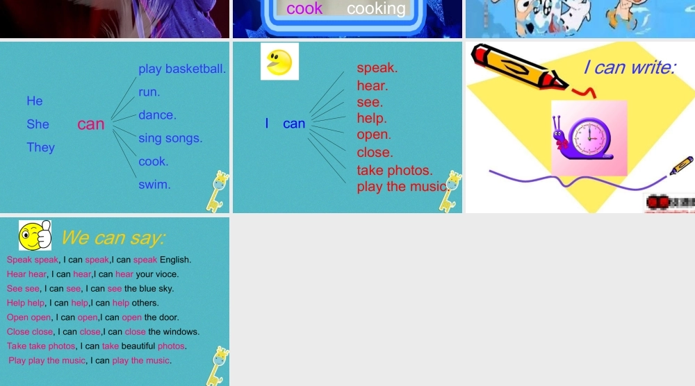 四年级英语下册 Unit 8 What Can You Do pa课件2 陕旅版-陕旅版小学四年级下册英语课件