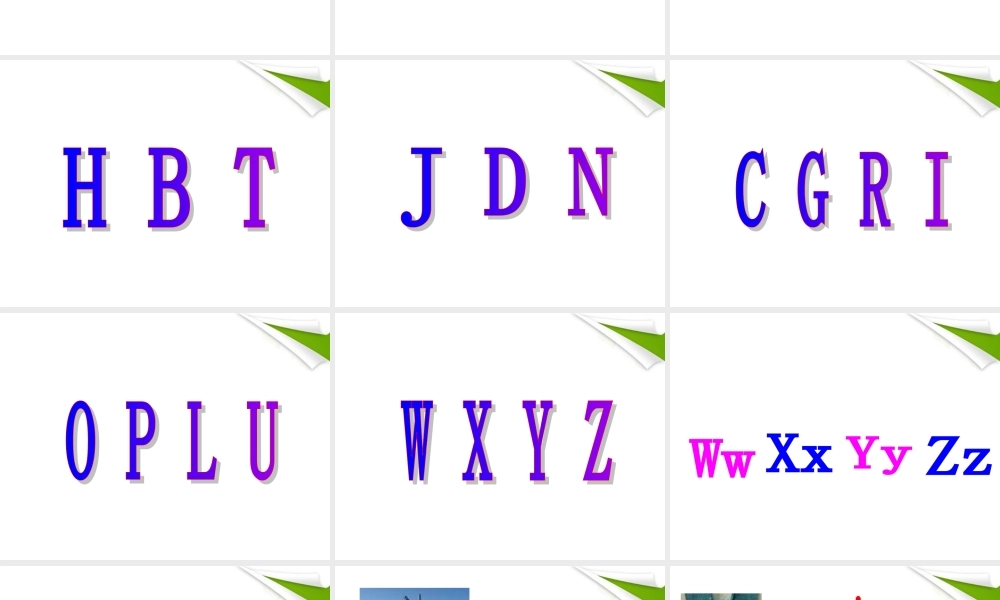 四年级英语上册 Unit3 read&write课件 人教版PEP