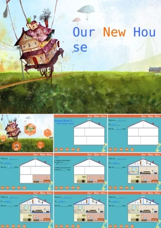 四年级英语下册 Unit1 Our New House课件 陕旅版-陕旅版小学四年级下册英语课件