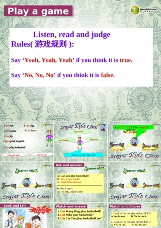 四年级英语上册 Unit4课件 牛津译林版