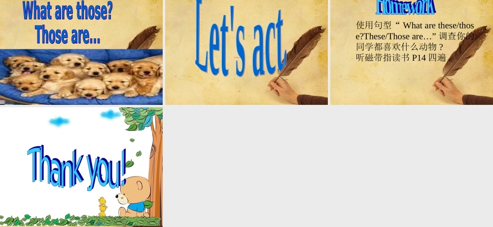 四年级英语上册 Unit4课件 湘少版