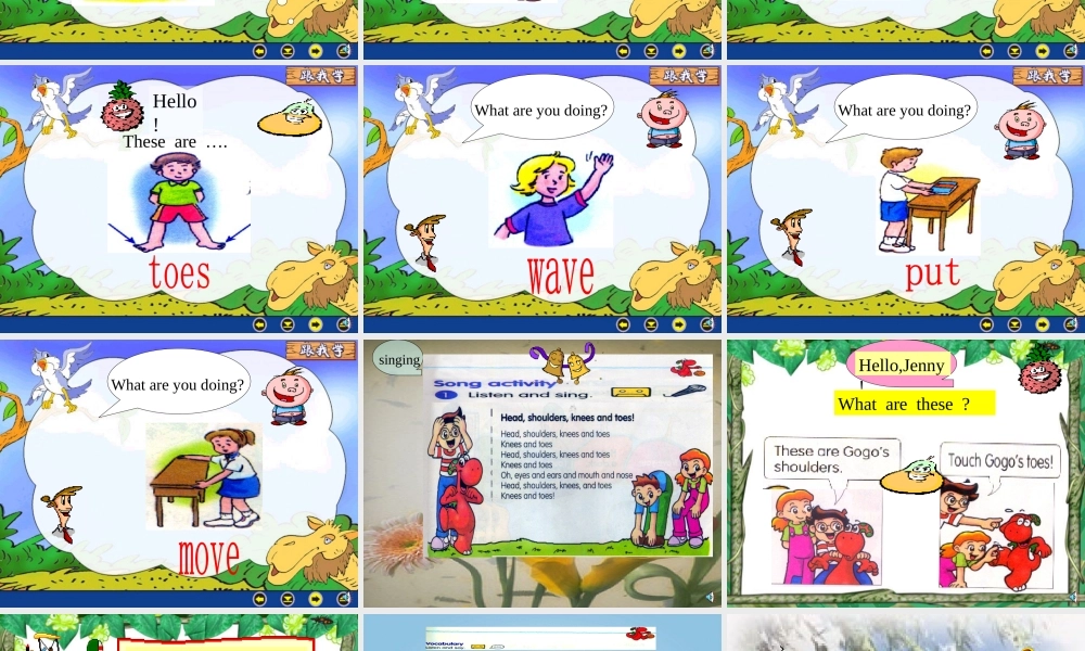 四年级英语下册 Unit1(2)课件 广东版开心