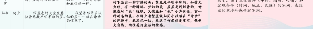 四年级语文上册 第一单元 4 繁星教学课件 新人教版-新人教版小学四年级上册语文课件