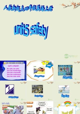 四年级英语上册 Unit5(2)课件 人教新起点