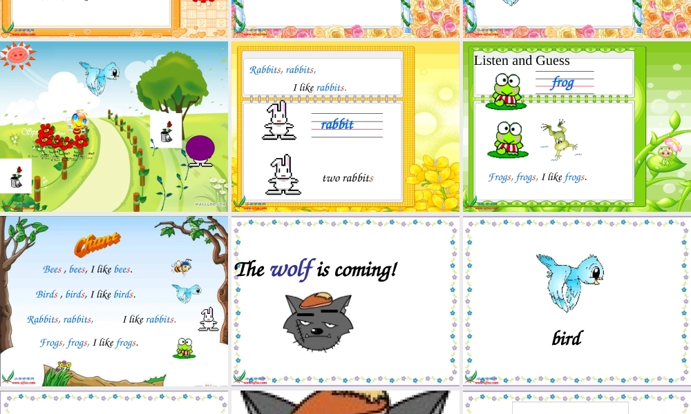 四年级英语下册 unit2 Small animals课件 人教版PEP