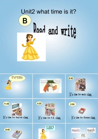 四年级英语下册 Unit2 第六课课件 人教PEP