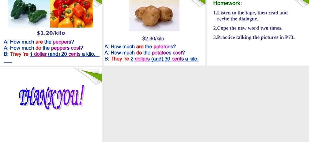四年级英语下册 Module 6 Unit 16(1)课件 广州版