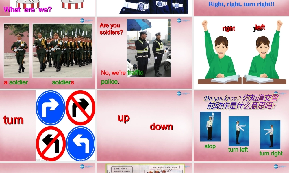 四年级英语上册 Unit6 Turn right课件3 （新版）湘少版
