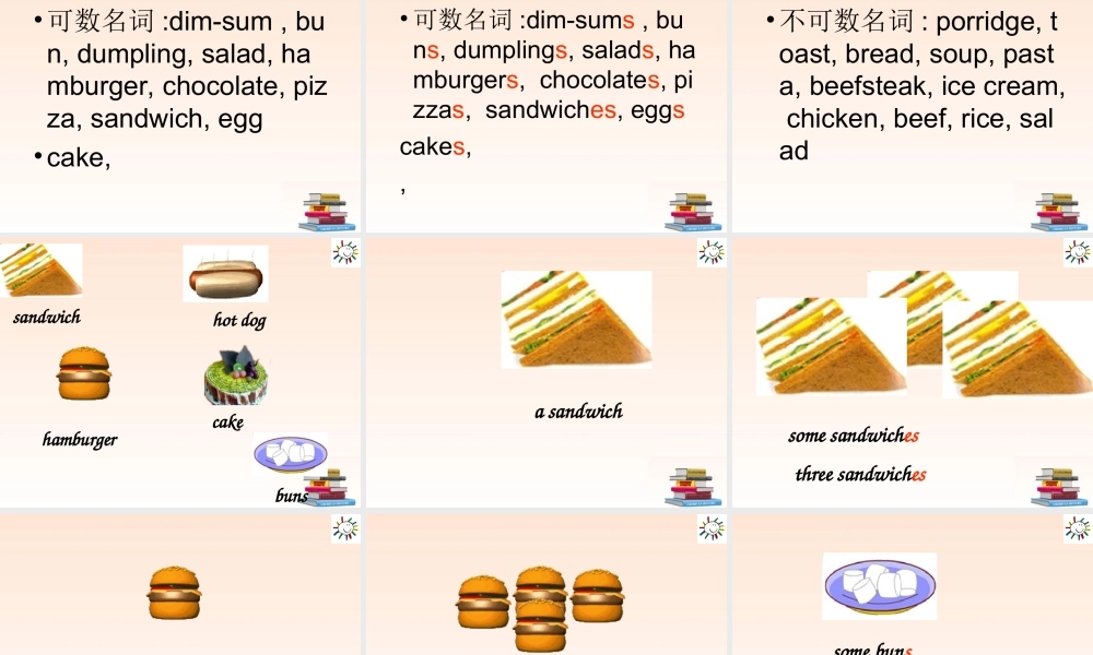四年级英语下册 Module 7 Revision 5(1)课件 广州版