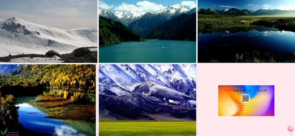 四年级语文上册 第一单元 4《七月的天山》同步教学课件 鲁教版-鲁教版小学四年级上册语文课件