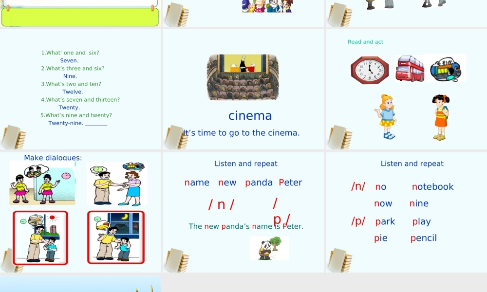 四年级英语上册 Unit7( period 3课件 苏教牛津版