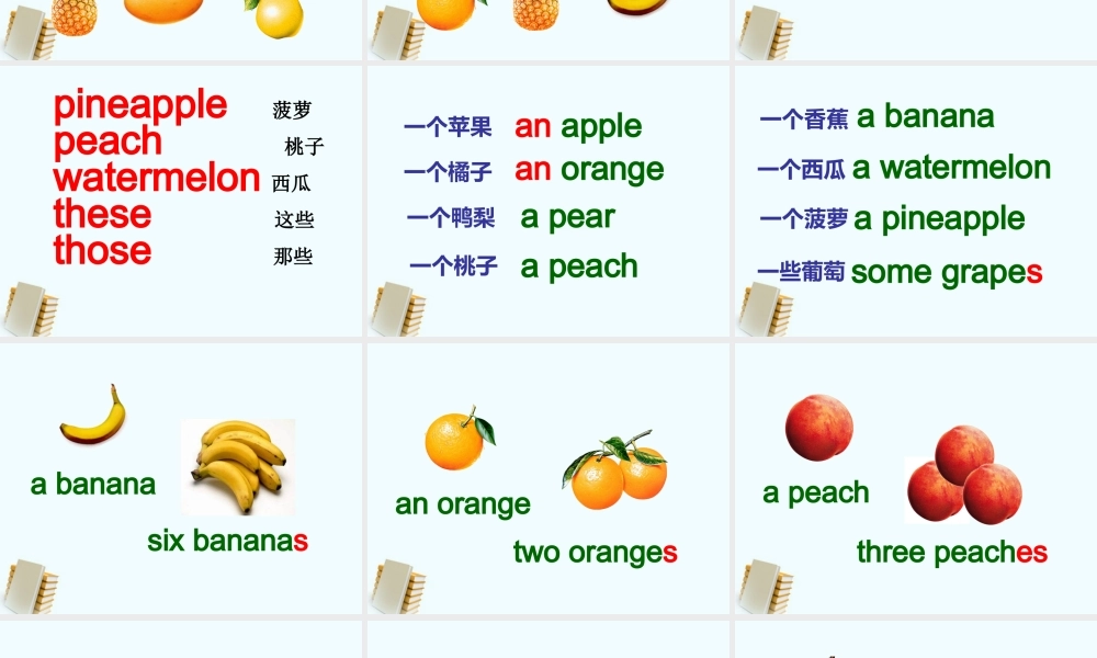 四年级英语下册 Unit 4(2)课件 苏教牛津版