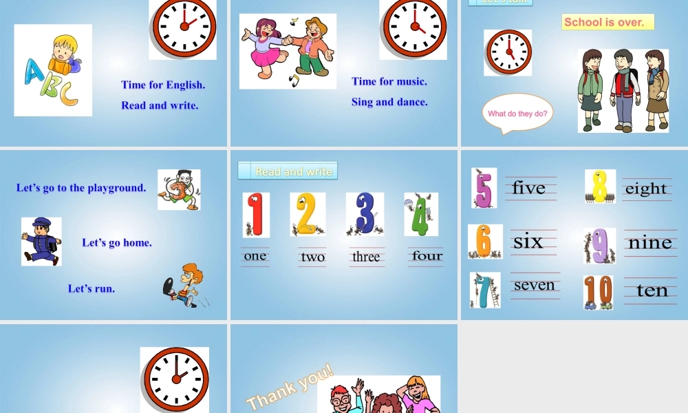 四年级英语下册 Unit 4(12)课件 人教PEP