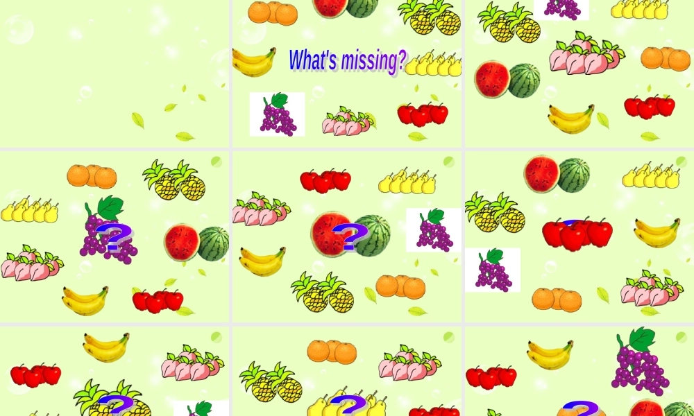 四年级英语下册 Unit 4(18)课件 苏教牛津版