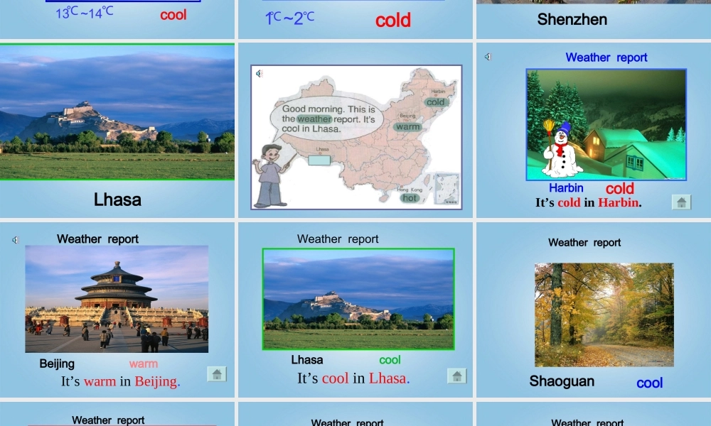 四年级英语下册 unit4（12）课件 人教PEP