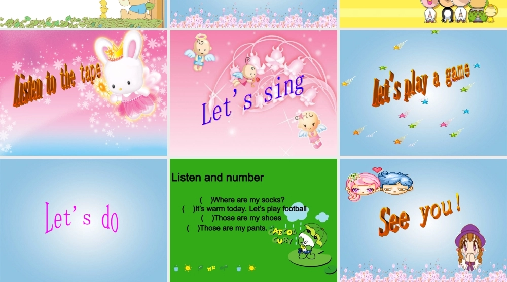 四年级英语下册 Unit 4(27)课件 人教PEP