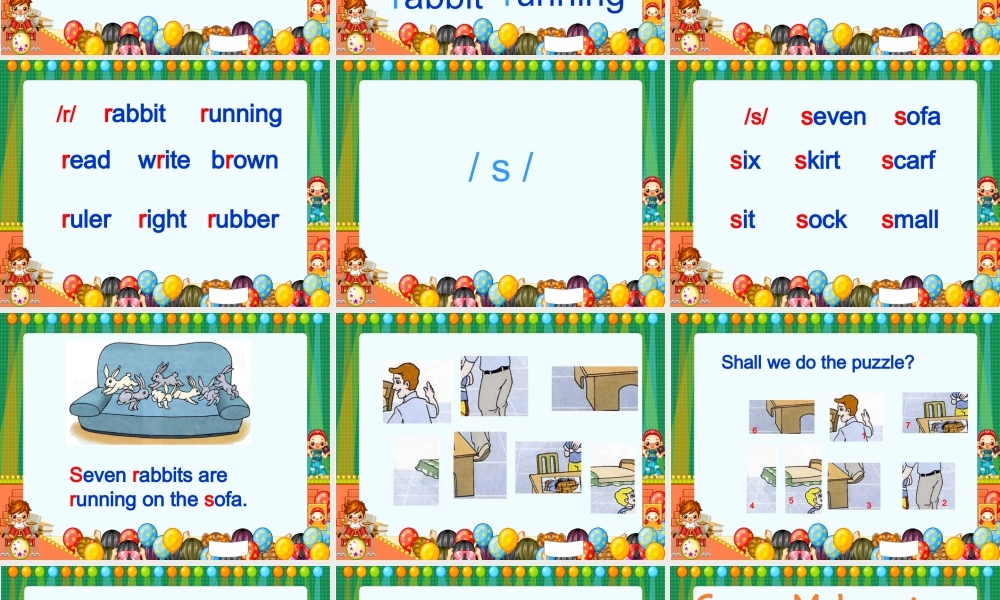 四年级英语上册 Unit8(6)课件 苏教牛津版