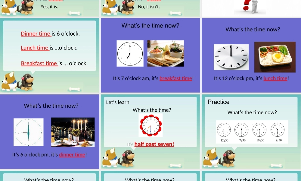 四年级英语下册 Module 7 unit 2 it's 6：30 am in new york课件 外研版（一起）-外研版小学四年级下册英语课件