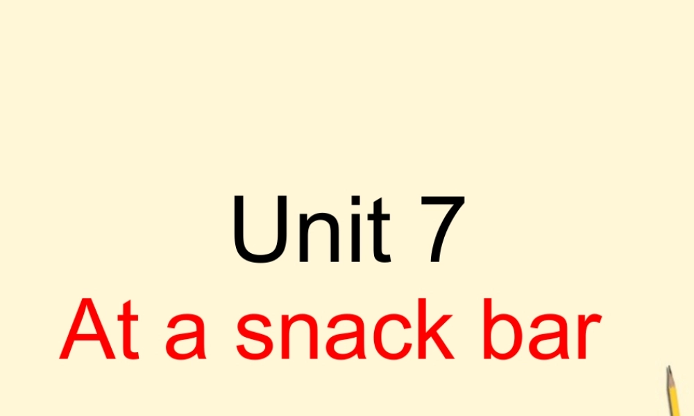 四年级英语下册 unit7(3)课件 苏教牛津版