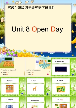 四年级英语下册 unit8(2)课件 苏教牛津版